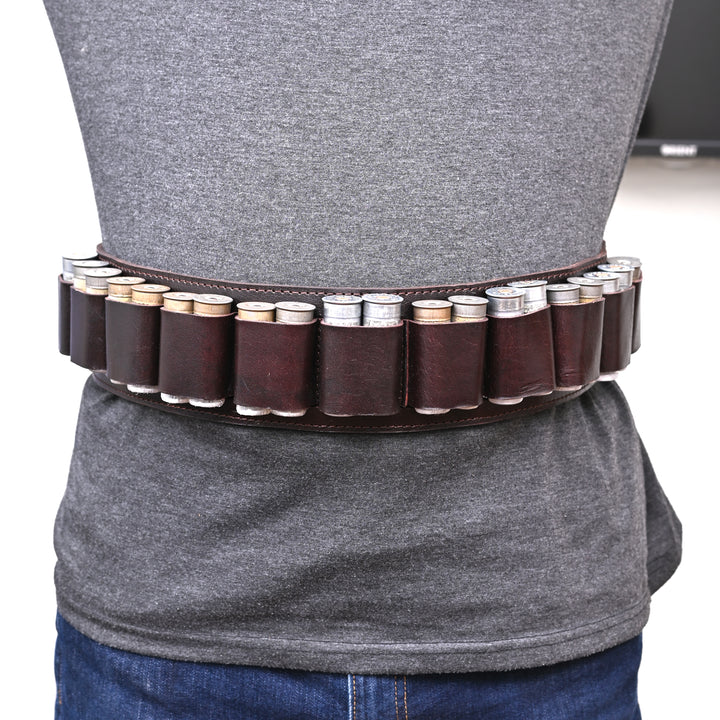 Double Barreled Shotgun Shotshell Bandolier Belt Shell Belt Ammunition Carrier