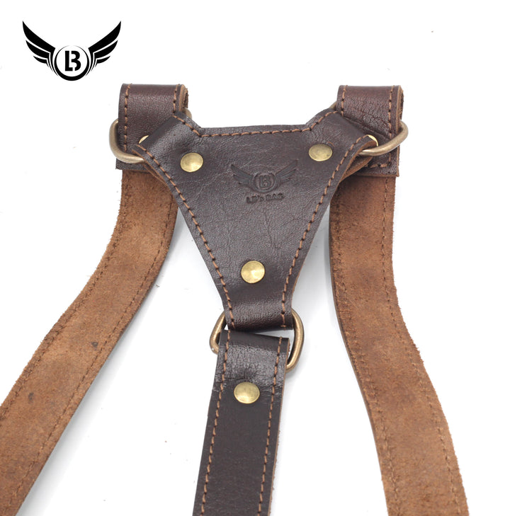 Universal Leather Shoulder Holster Waist Belt Vertical Concealed Holster