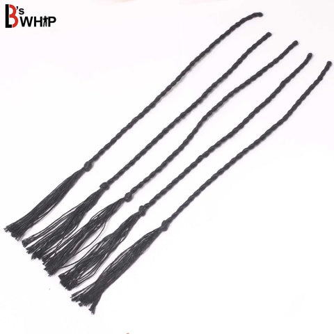 LB'S WHIP 5 Pieces Replacement Whip Cracker Whip Popper Made of Kevlar Thread The Strongest and Professional Crackers or Poppers